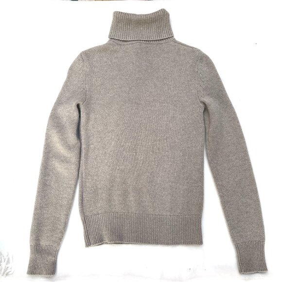 NWT RALPH LAUREN Collection $1300 Purple Label Cashmere Gray turtleneck … - Picture 13 of 15